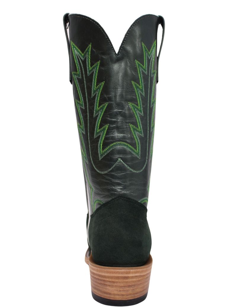 green suede boots womens