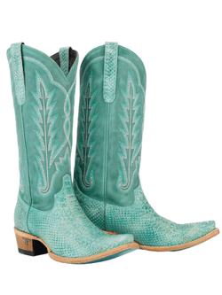 Lane Womens Lexi Rogue Tempting Turquoise Boots