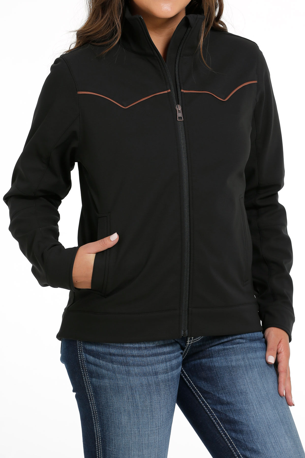 Cinch women's shop western softshell jacket