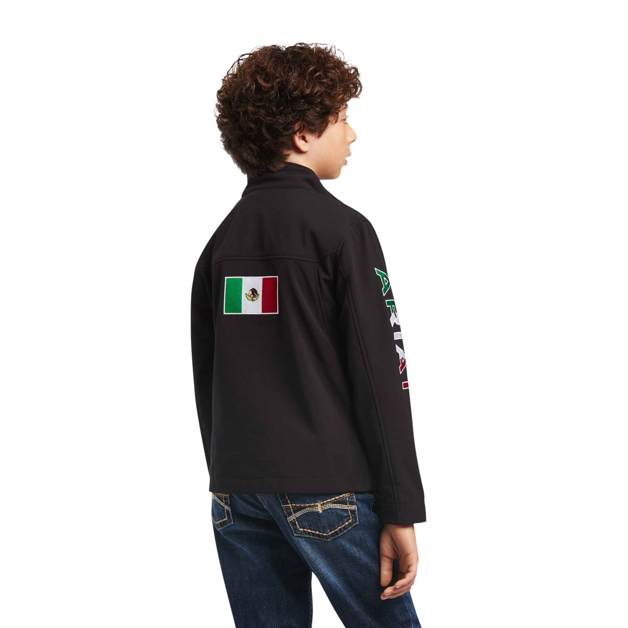 Ariat Boys New Team Softshell Mexico Jacket