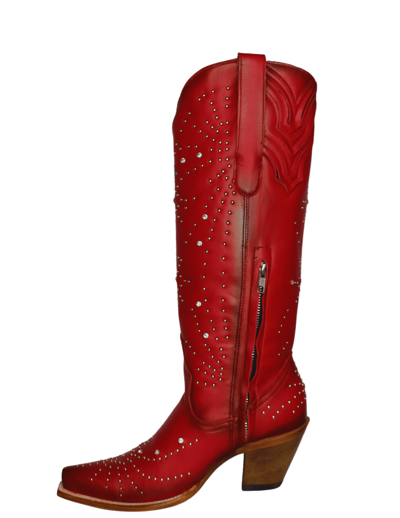 Corral tall hotsell red boots