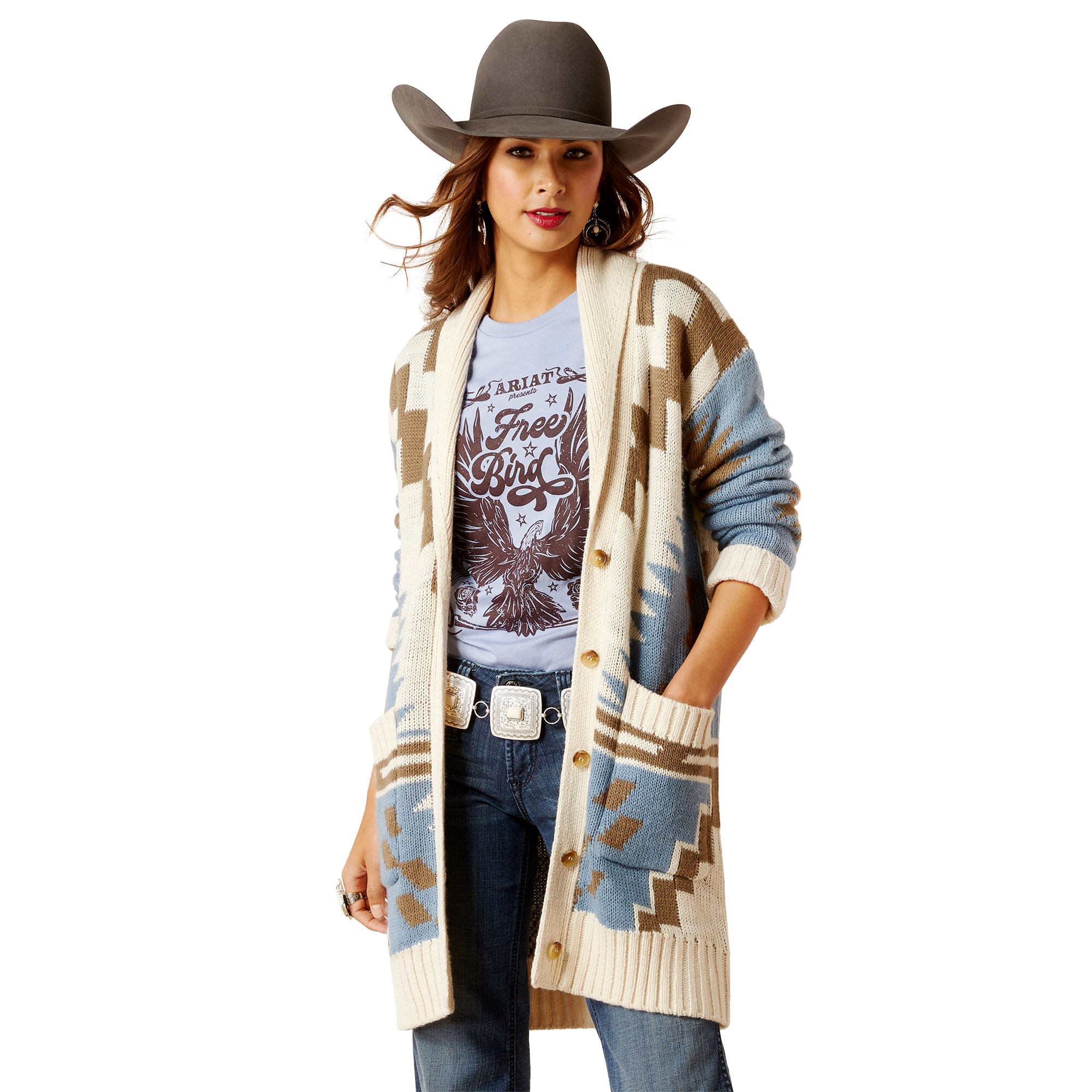 Ariat cardigan 2024