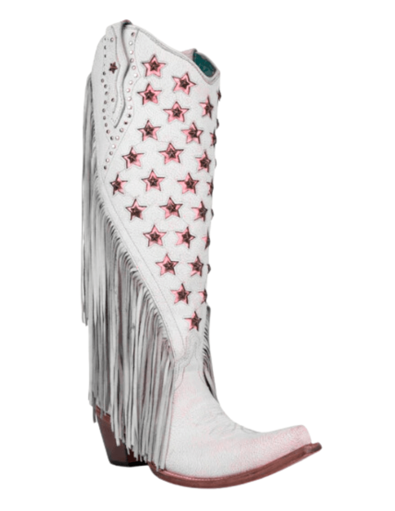 Corral women's hot sale fringe boots