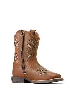 Ariat Girls Round Up Bliss Western Boots