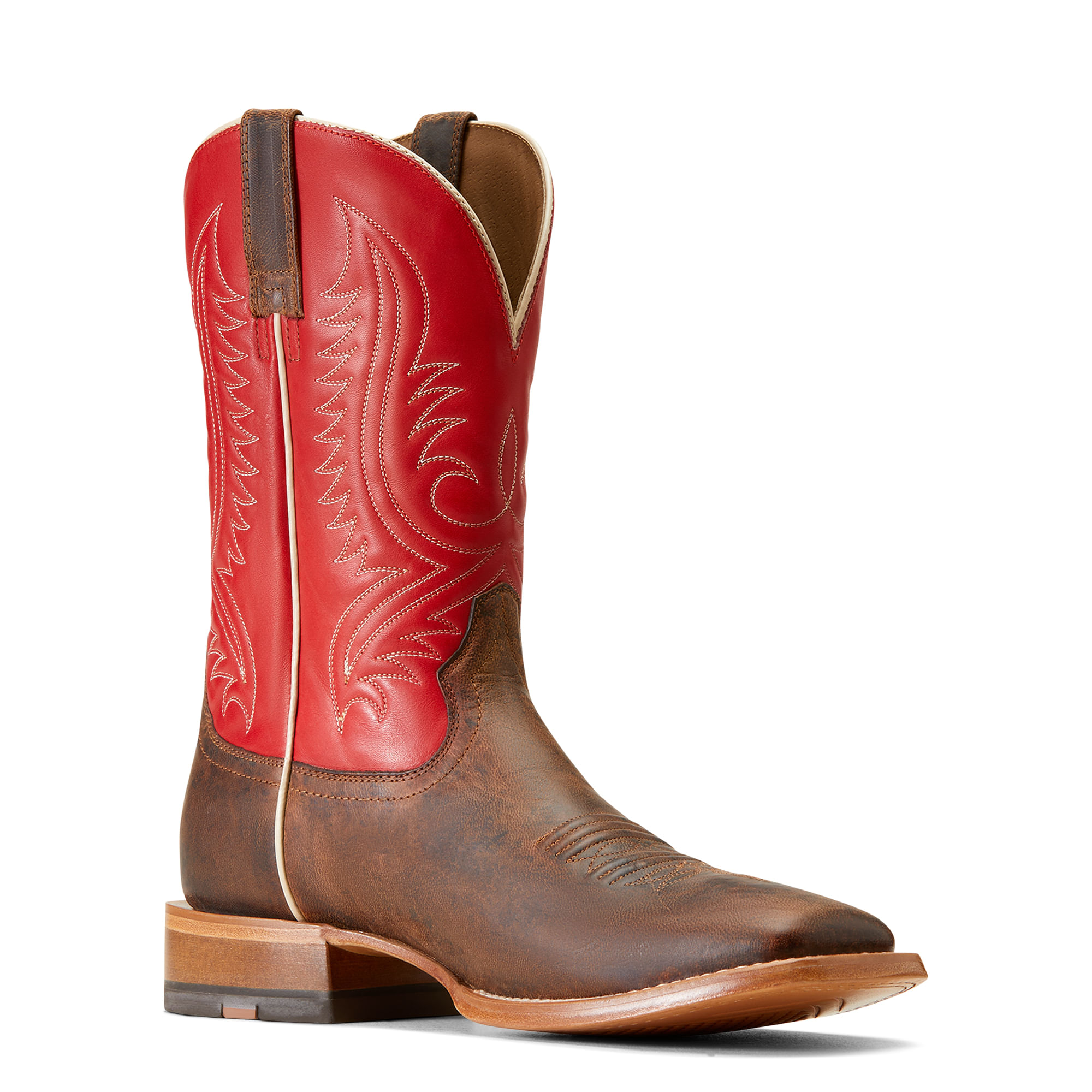 Ariat on sale boots red