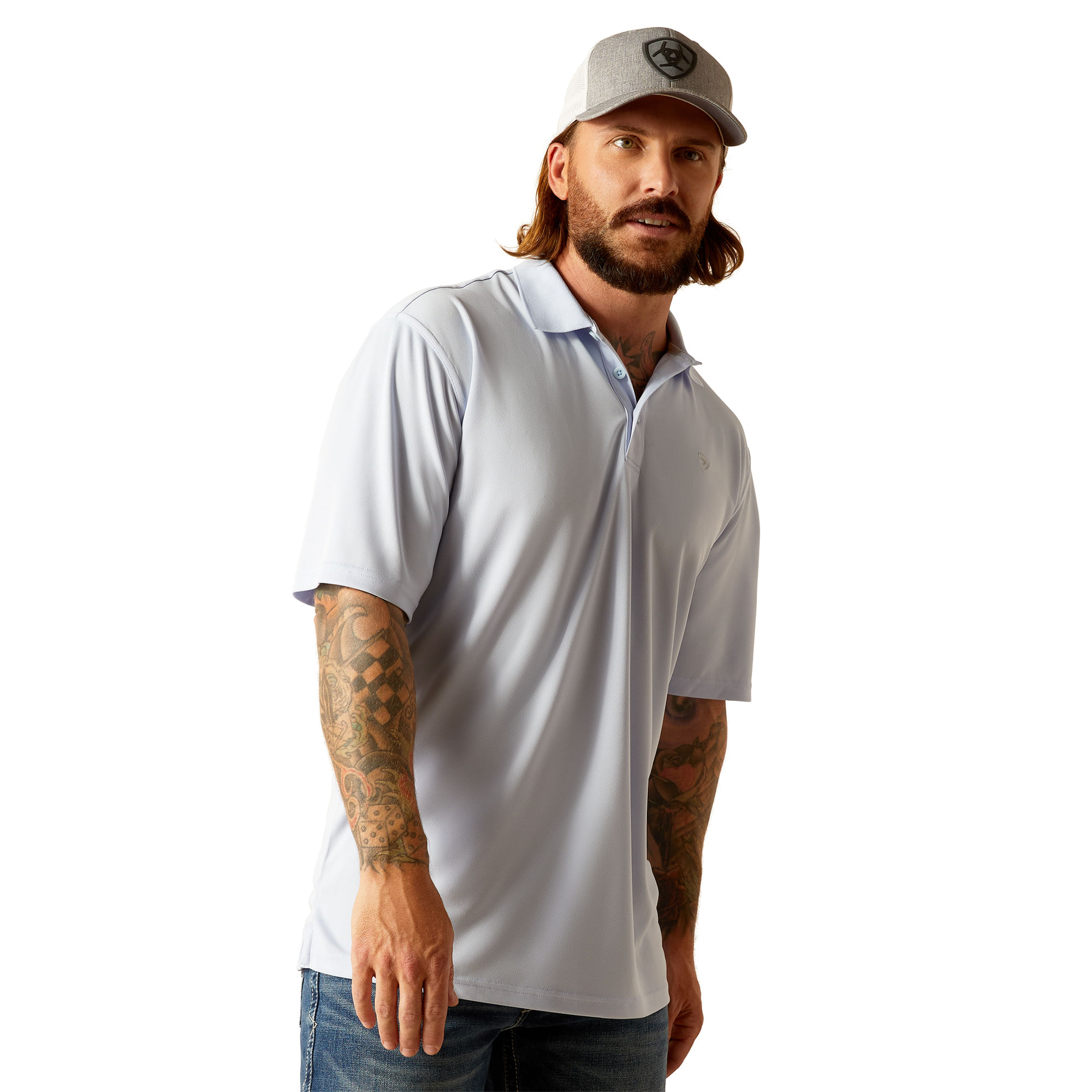 Ariat Tek Short-Sleeve Polo for Men