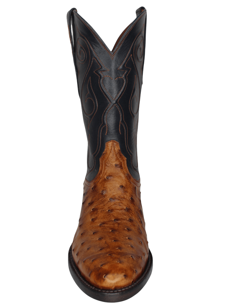 Blackjack full store quill ostrich boots